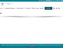 Tablet Screenshot of hotelelaguila.com